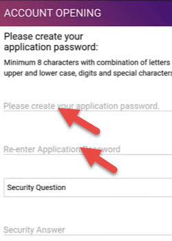  Account के लिए Password Create करें